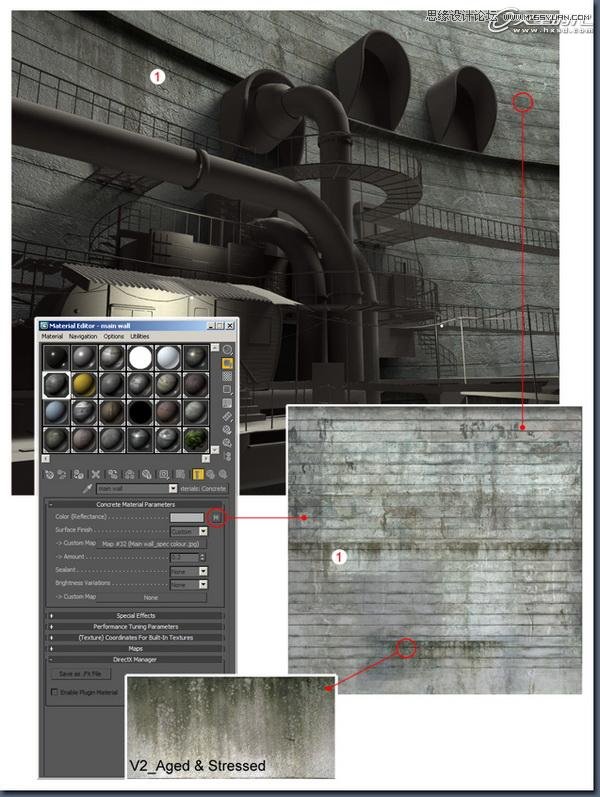 3ds Max教程：“场景纹理”图像制作  第3张