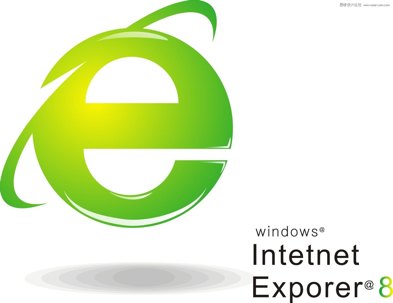 CorelDRAW制作IE浏览器标志教程  第10张