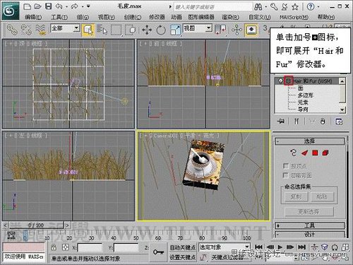 3ds Max教程:解析材质中的毛皮质感 第5张 3ds Max教程:解析材质中的毛皮质感 第5张